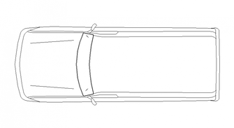 Dynamic two seated car side elevation cad block details dwg file - Cadbull