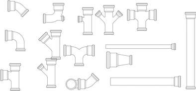 Radiator and sanitary block detail elevation 2d view layout file - Cadbull