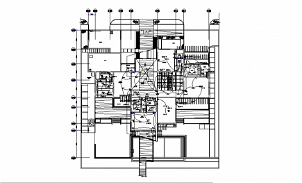 Electrical Wiring Layout plan - Cadbull