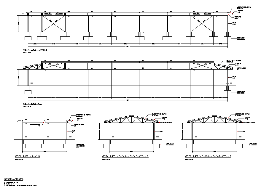 Detail of industrial sheep dwg file - Cadbull