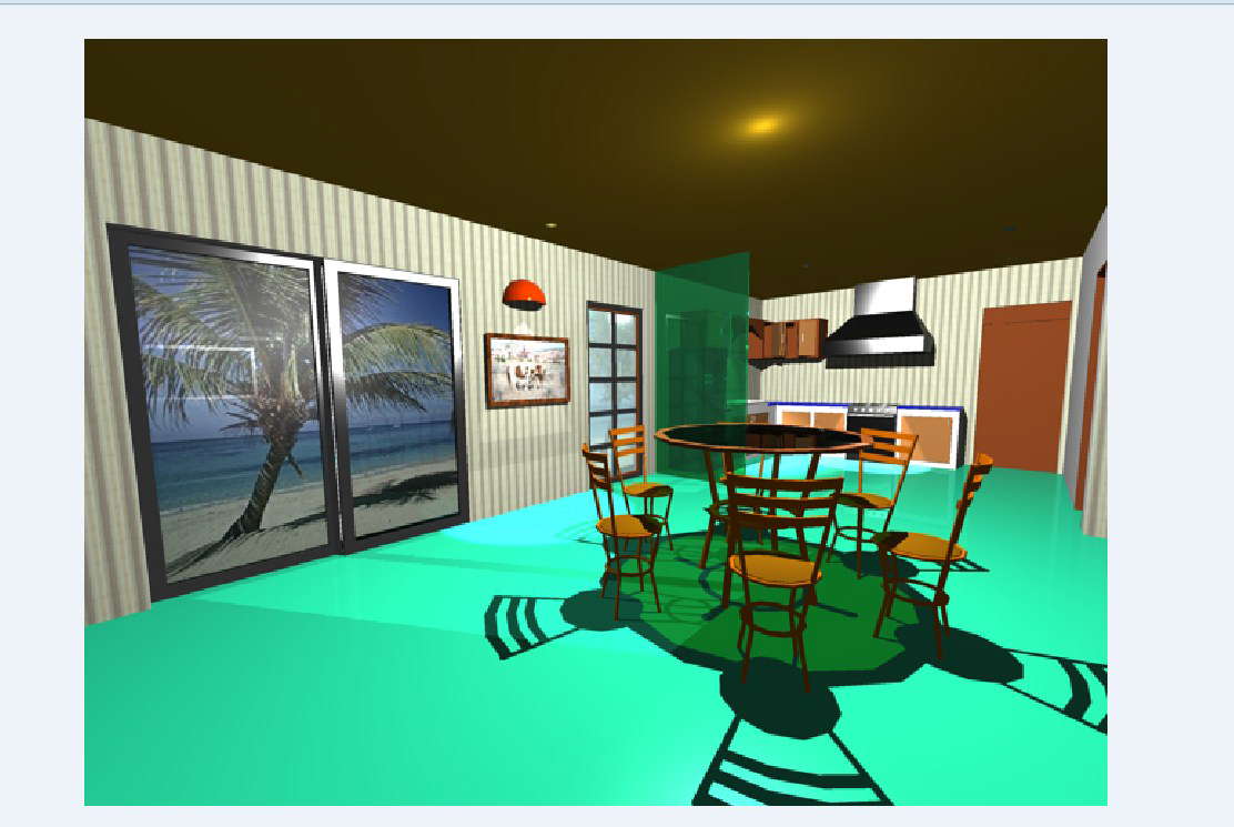 3d Dining Room In AutoCAD File Cadbull    Dining Area In 3D  Mon Apr 2019 10 16 17 