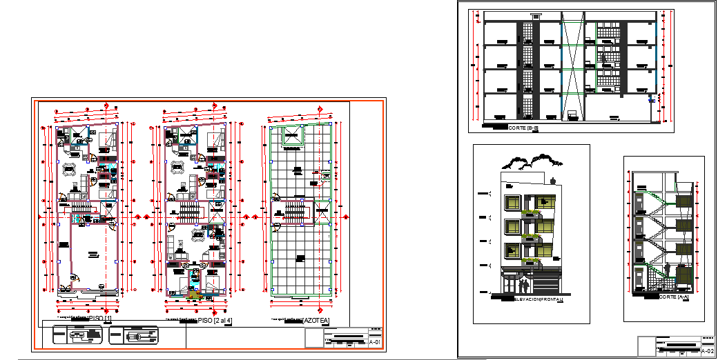 Four-story multi-family housing - Cadbull