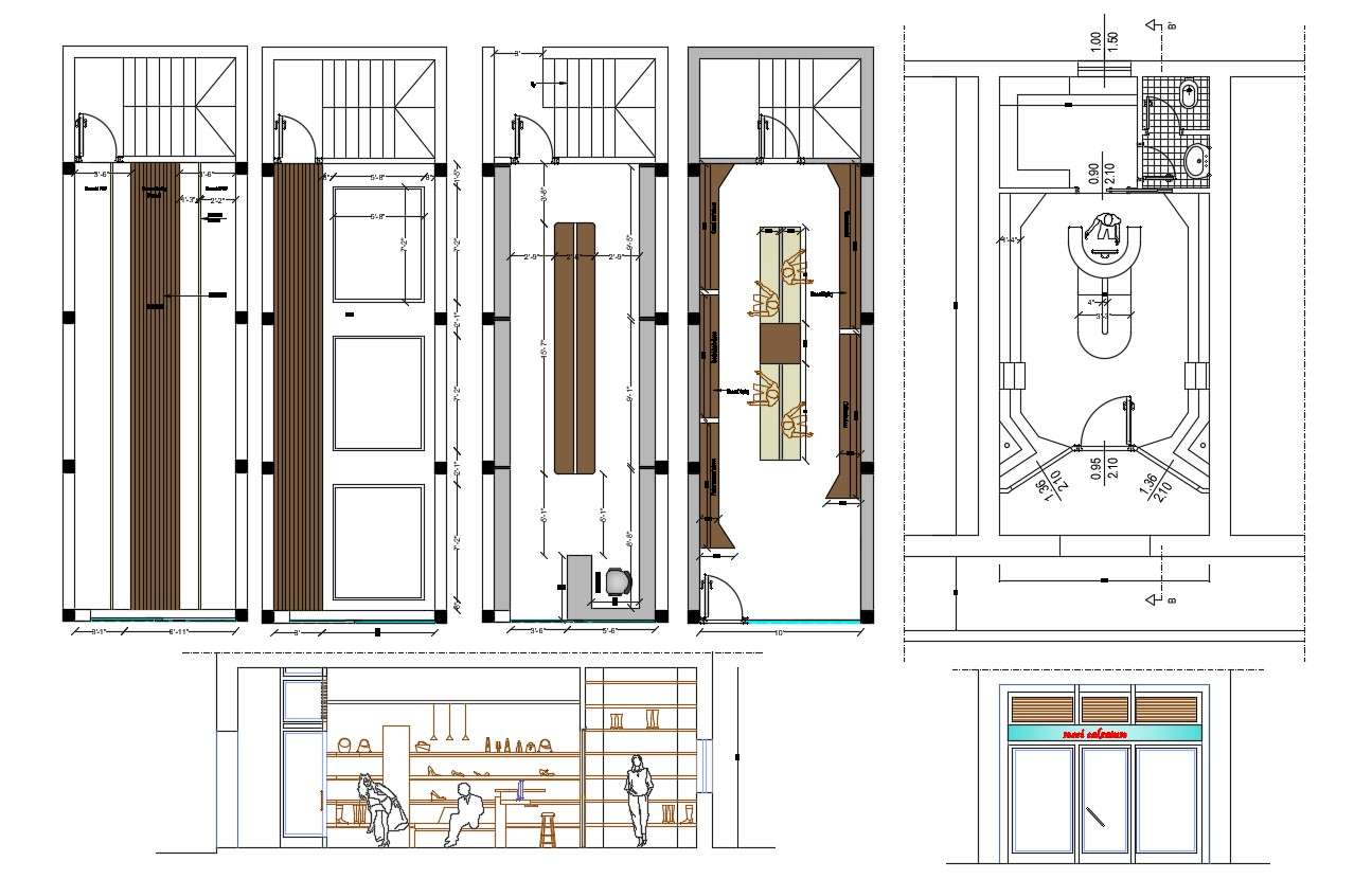Ideas For Shop Floor Plan Cad Drawing Free Download Cadbull