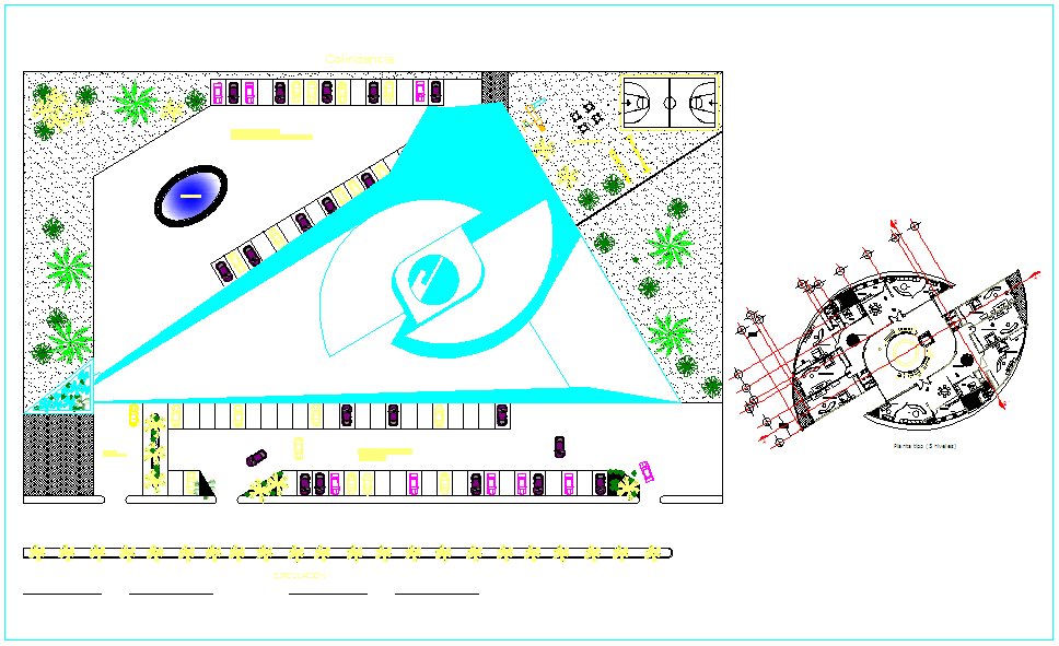 Multi functional Building design - Cadbull