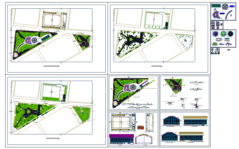 Club House design - Cadbull