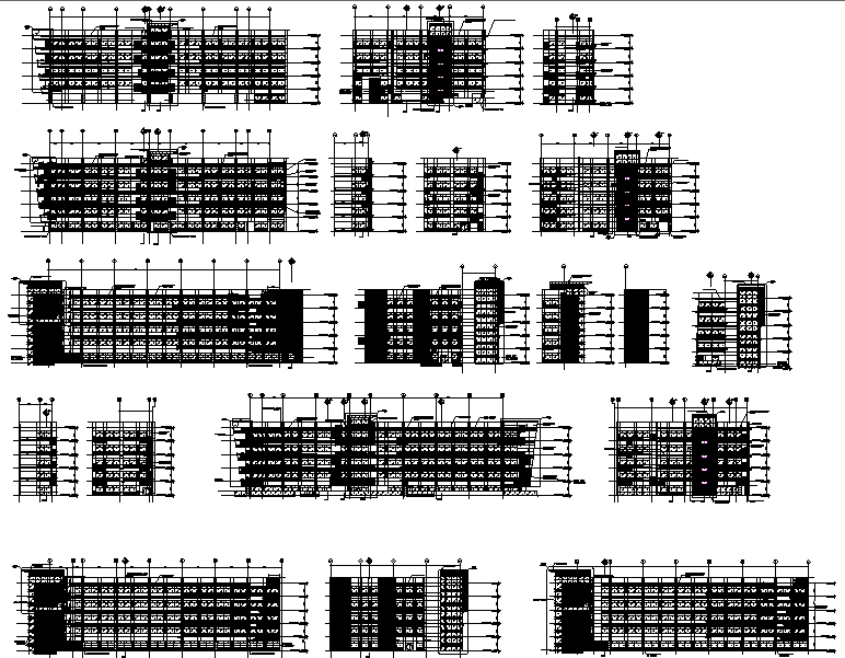 TOWER ELEVATION DETAIL - Cadbull