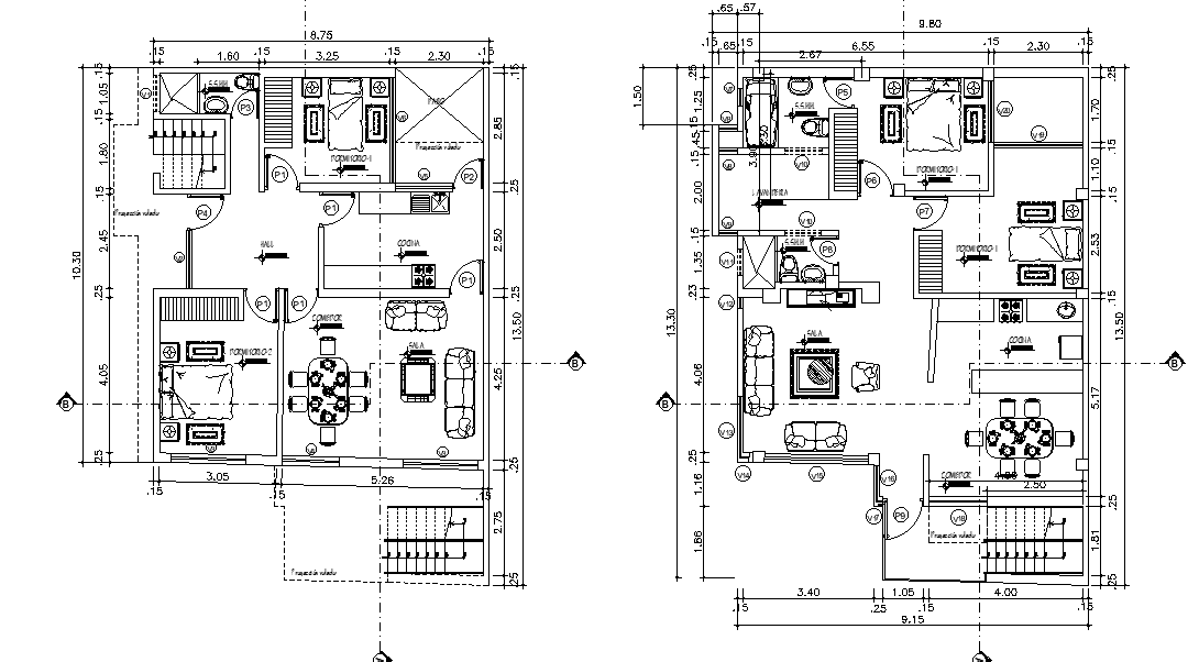 2 Bhk Plan Autocad File Download Autocad A39 