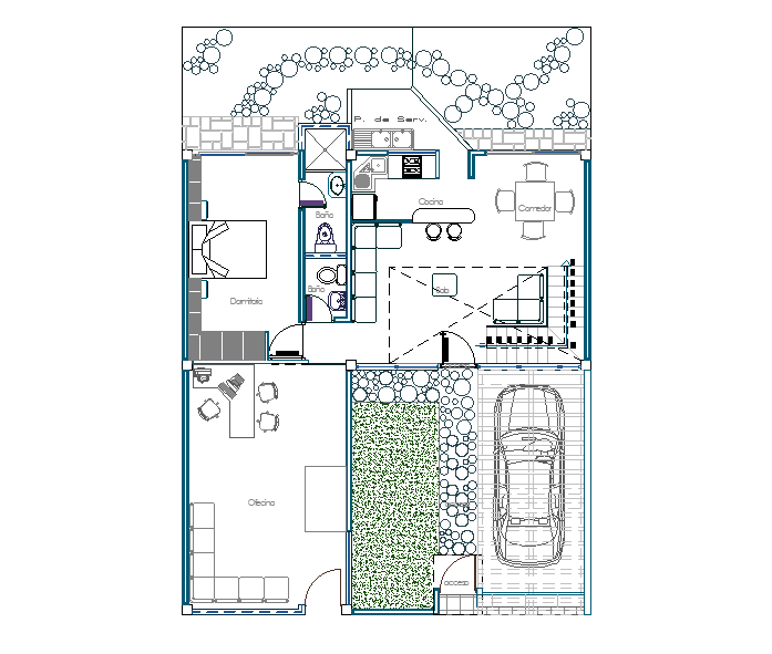 10X15 Meter House Ground Floor Plan AutoCAD Drawing DWG File Cadbull Vlr eng br