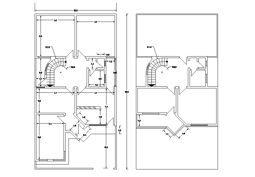 10x18-meter-house-4-bhk-floor-plan-cad-dwg-file-cadbull