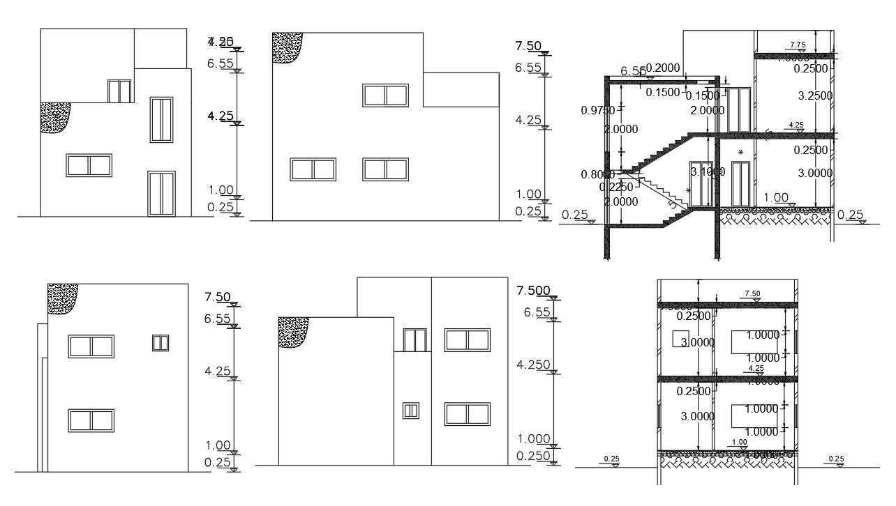 1280-sq-ft-house-building-design-autocad-file-cadbull