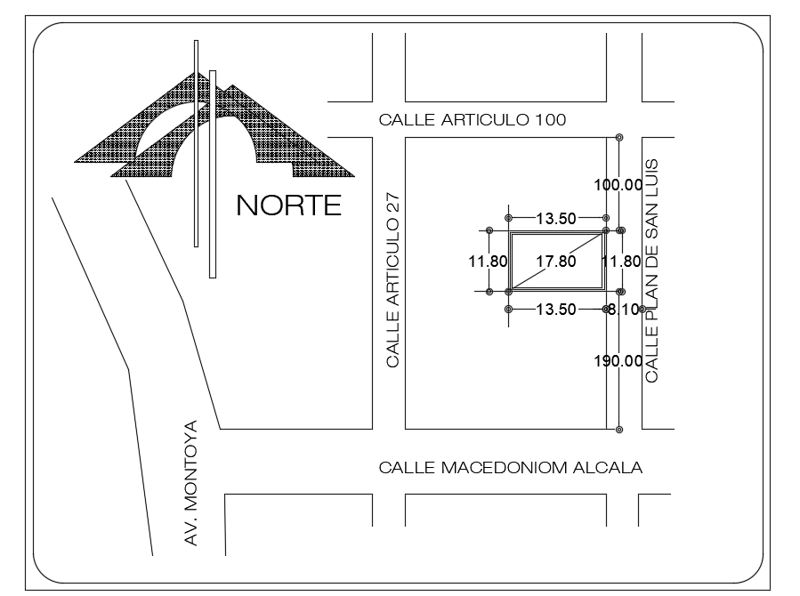 12x14m House Plan Site Location 2d Autocad Drawing Ca - vrogue.co