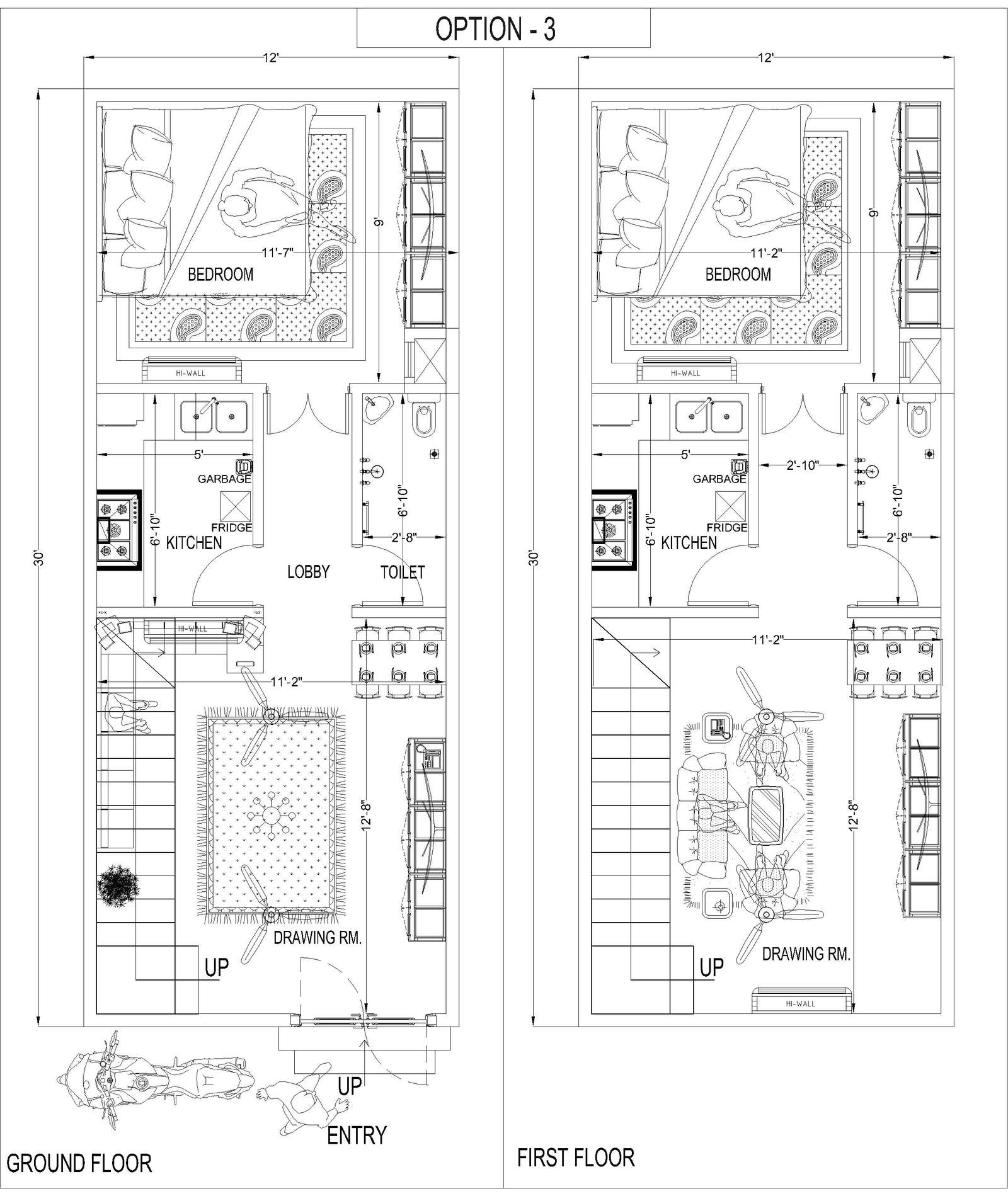 12x30-floor-plan-cadbull