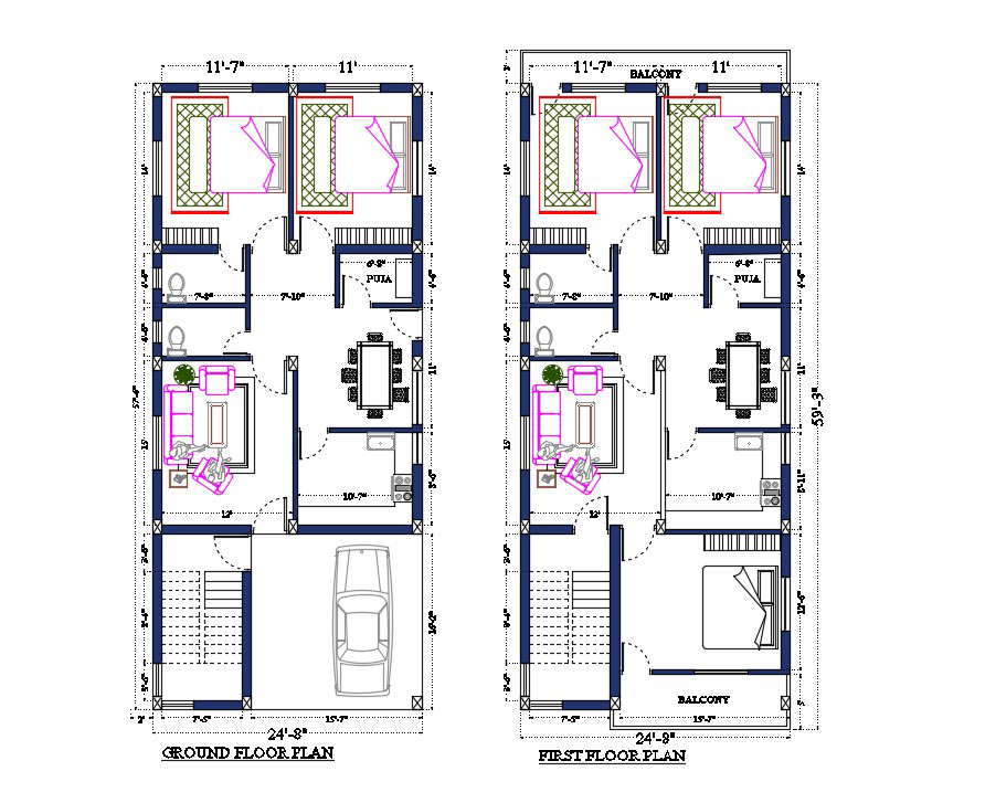 1400-sqft-house-architecture-plan-autocad-drawing-download-dwg-file-cadbull