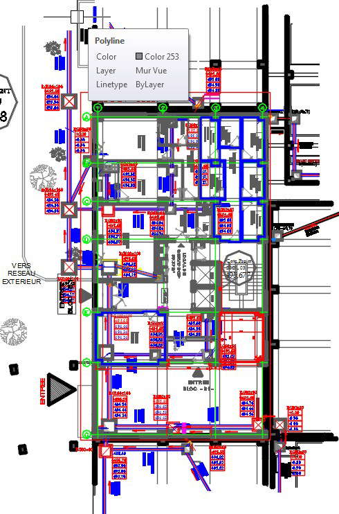 14x26m Residential House Plan Ground Floor Sanitary Layout Drawing Cadbull