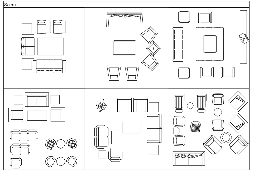 15x10m apartment building living room furniture’s cad blocks are ...