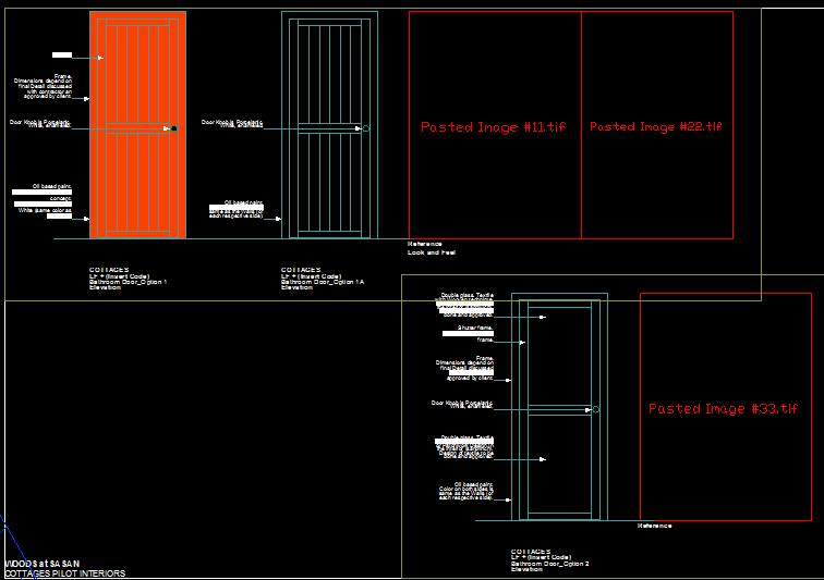 Door Designs cad drawing is given in this cad file. Download this cad