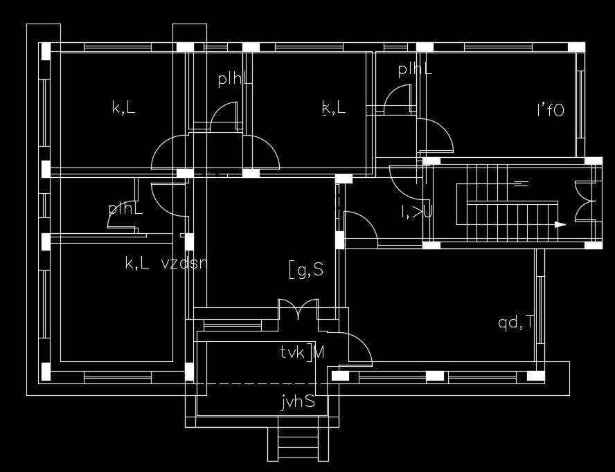 16x11m House Floor Plan Autocad Drawing Cadbull