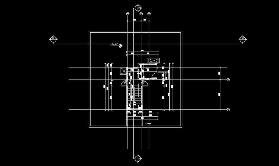 16x17m First Floor House Plan Autocad Drawing Is Given In This File Cadbull