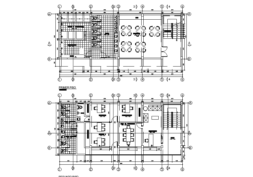 16x7m office plan is given in this Autocad drawing file. Download now ...