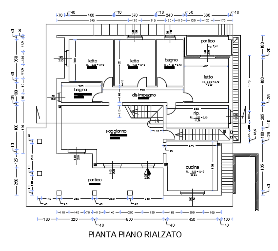 17x15m duplex first floor house plan AutoCAD model - Cadbull