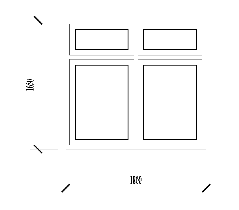 Autocad Window Floor Plan