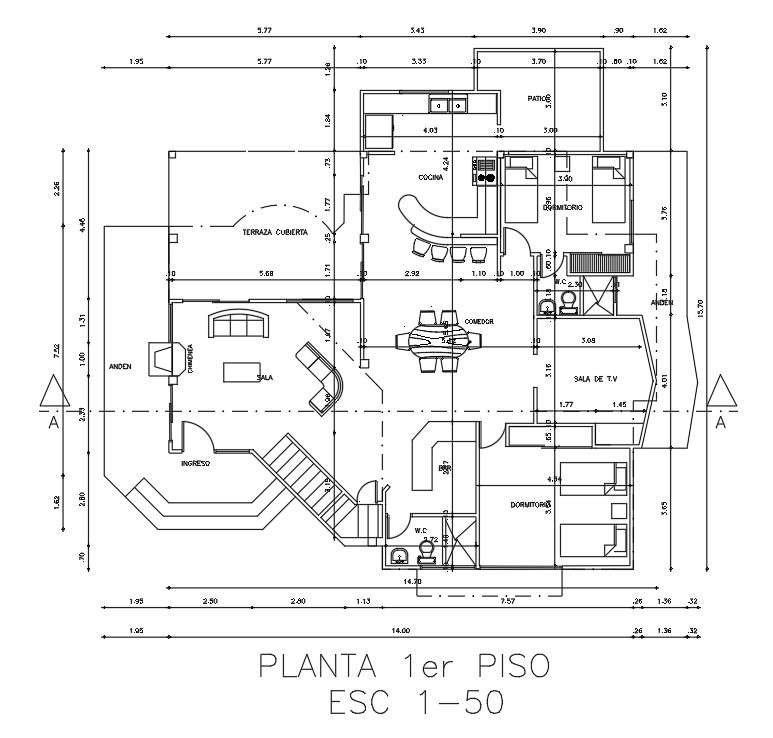 18x15m Ground Floor House Plan Is Given In This Autocad Drawing File Download Now Cadbull