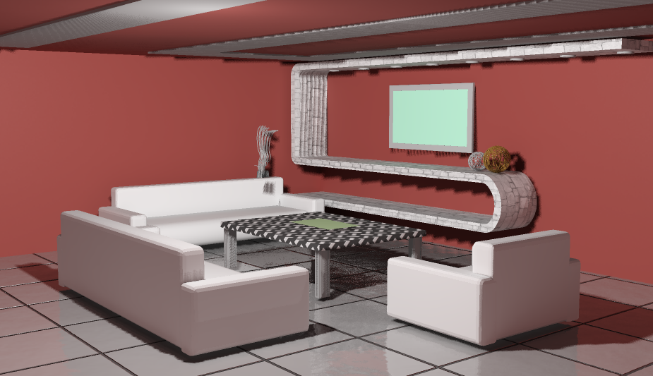 3d Drawing Room cad drawing is given in this cad file. Download this ...