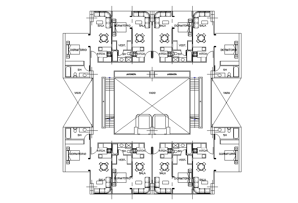 1bhk house plan is given in this Autocad file. Download now. - Cadbull