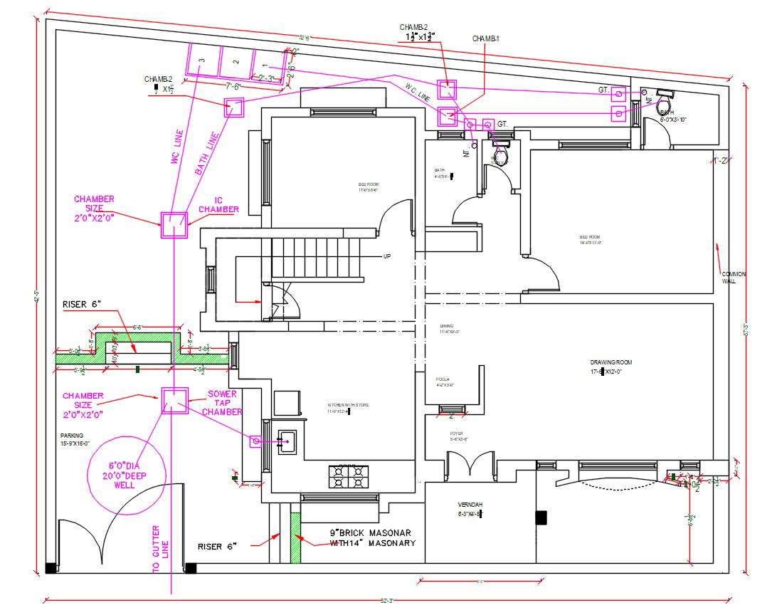 drainage-floor-plan