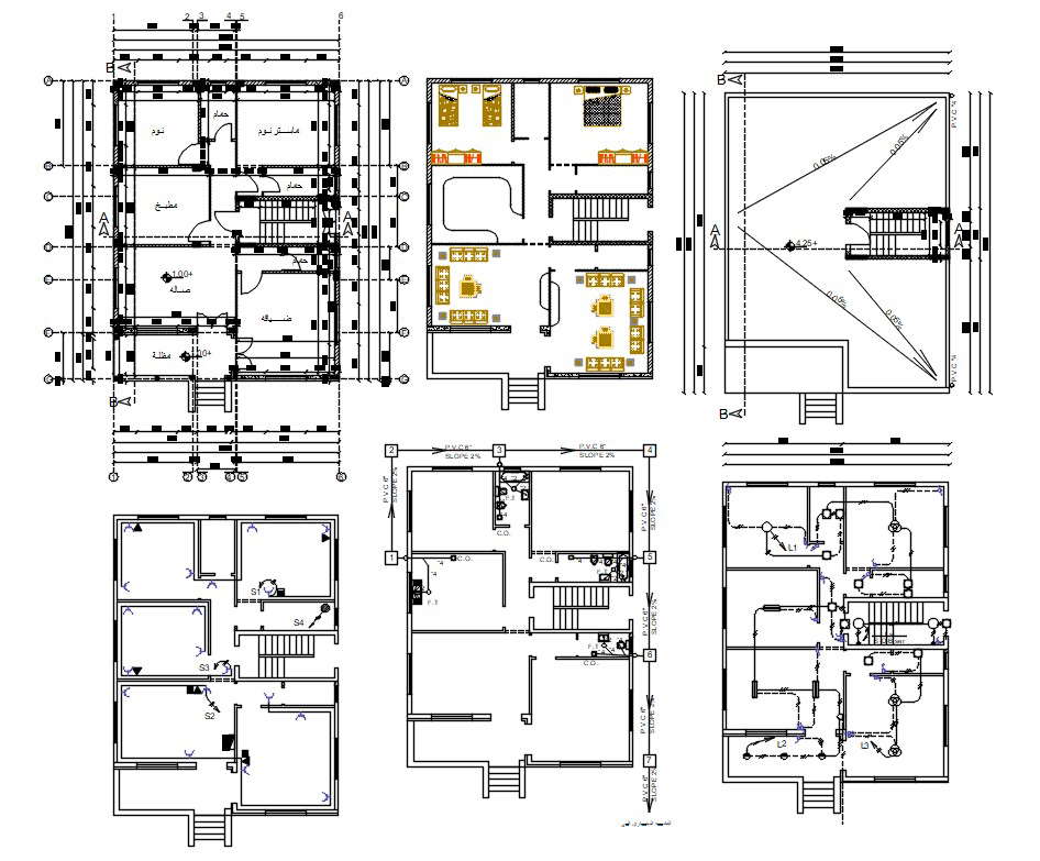 2-bedroom-house-plan-construction-plan-dwg-file-cadbull