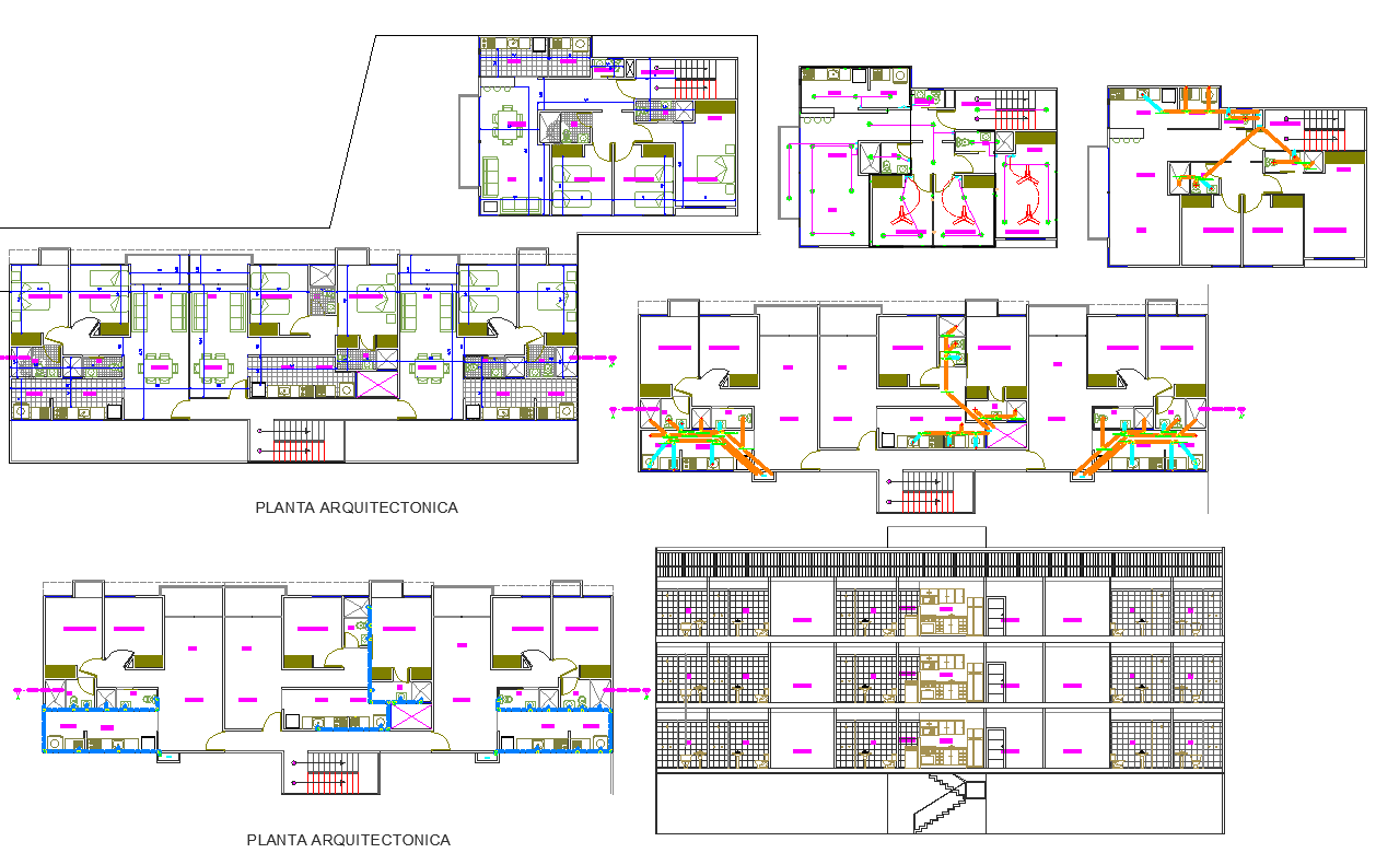 2 Bedroom Apartment Floor Plans Autocad Floorplans click