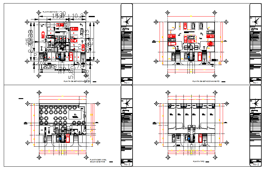 Party Hall Plan Cadbull 5735