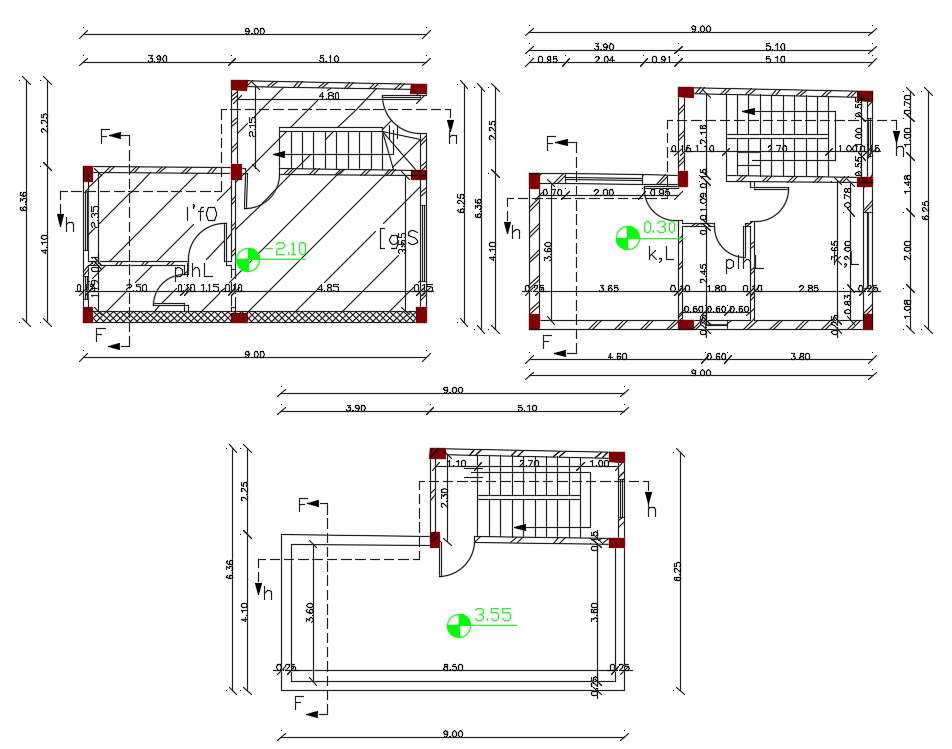 Small House Plan Autocad