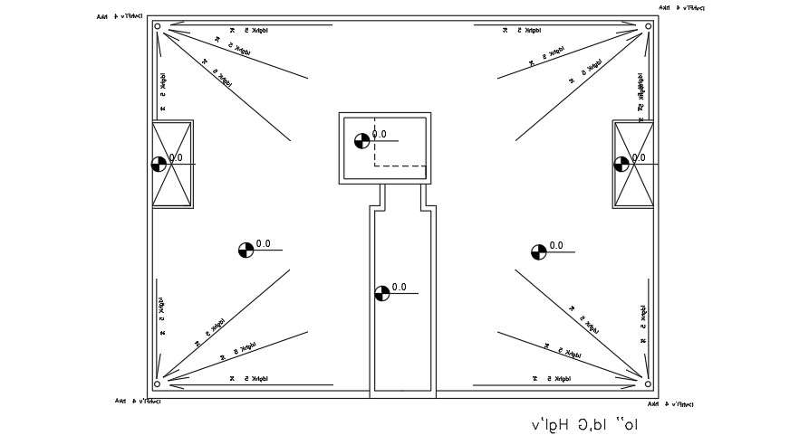 20x15 Meter Apartment Terrace Plan AutoCAD DWG File - Cadbull