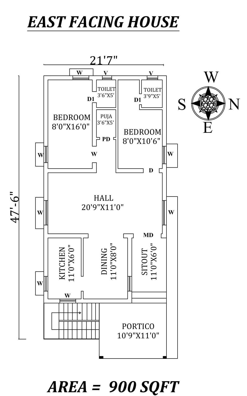 21-7-x47-6-the-perfect-2bhk-east-facing-house-plan-as-per-vastu-shastra-autocad-dwg-and-pdf