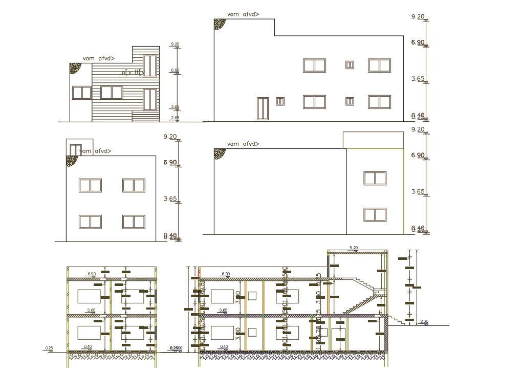 220-square-meter-house-building-design-autocad-file-cadbull