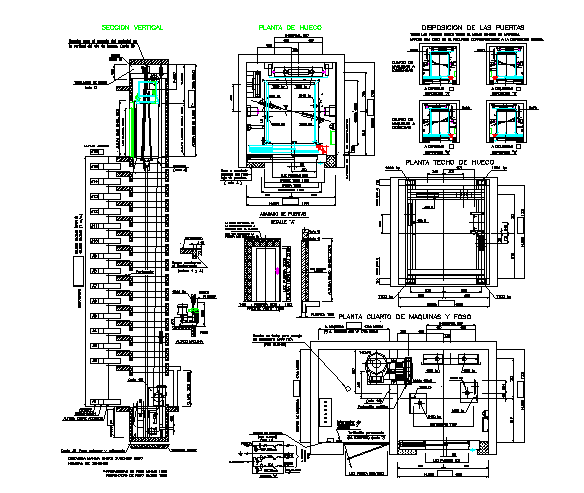 Elevator design - Cadbull