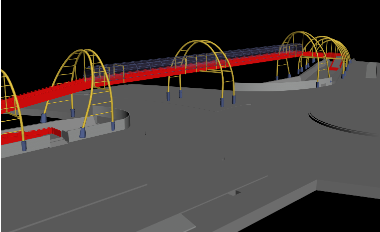 3d Foot Bridge cad drawing is given in this cad file. Download this cad ...