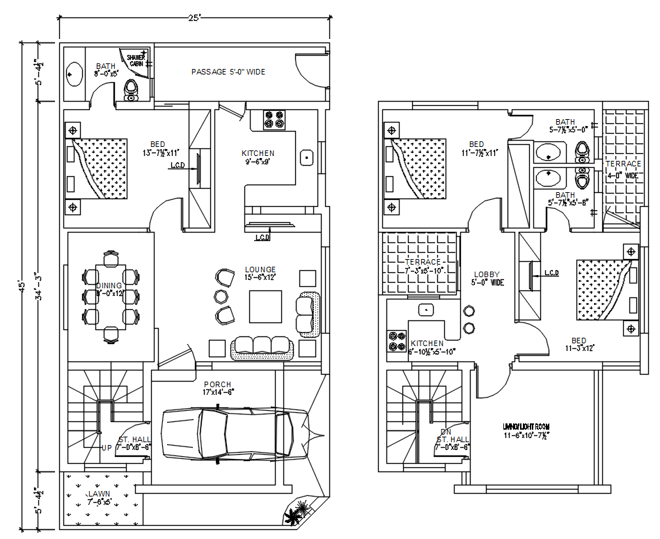 Draw Your Floor Plan In Autocad 2d Dwg