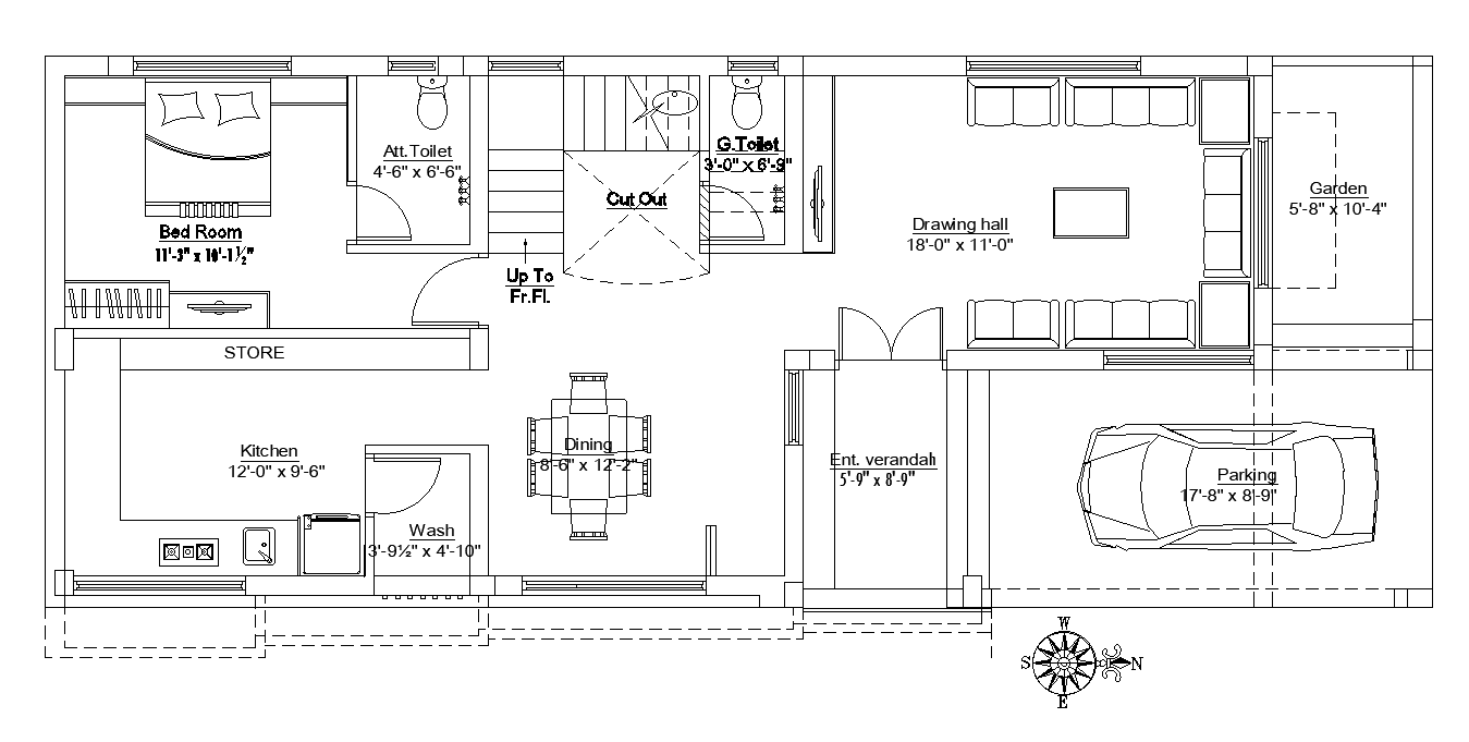 25x60-house-plan-ground-floor-is-given-in-this-autocad-drawing-model-download-now-cadbull