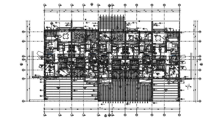 26x19m first floor row house door detail drawing is specified in this ...