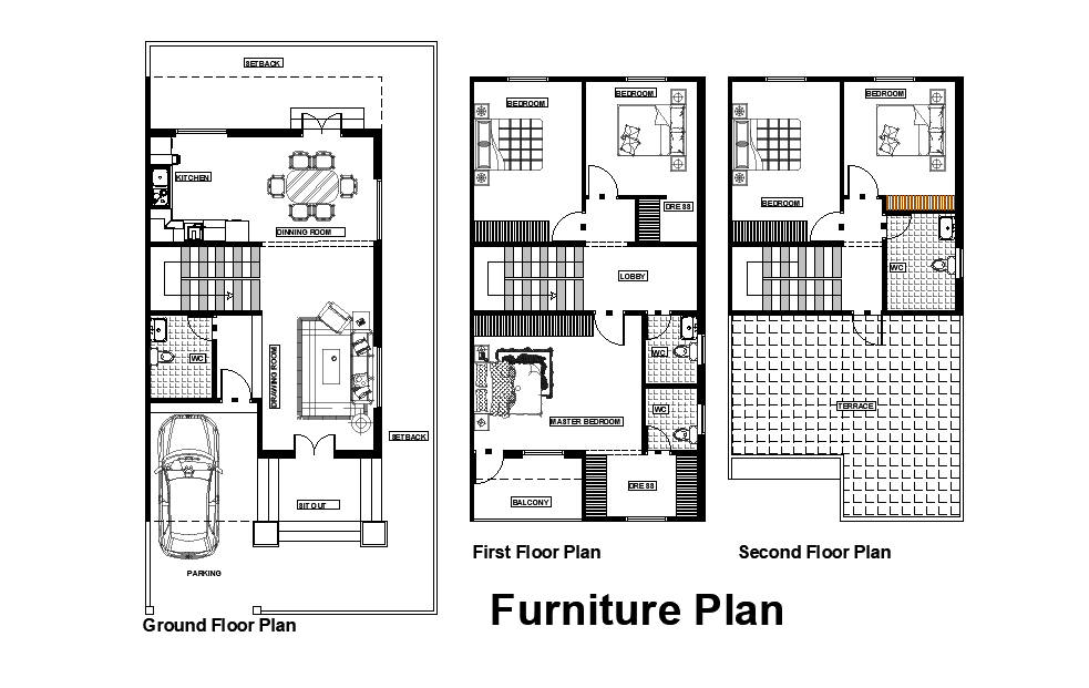 28’x55’ East facing house plan is given as per vastu shastra in this ...