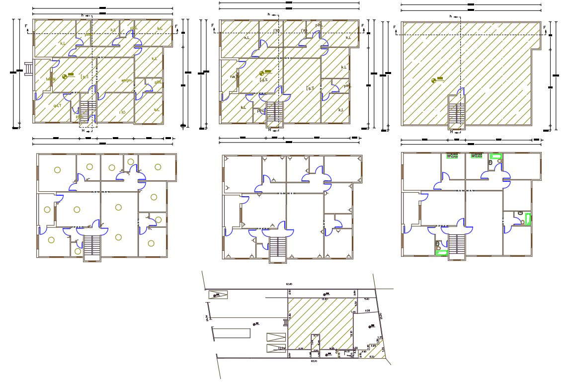 3 Bhk Residence House Plan Dwg File Cadbull Hot Sex Picture 7909