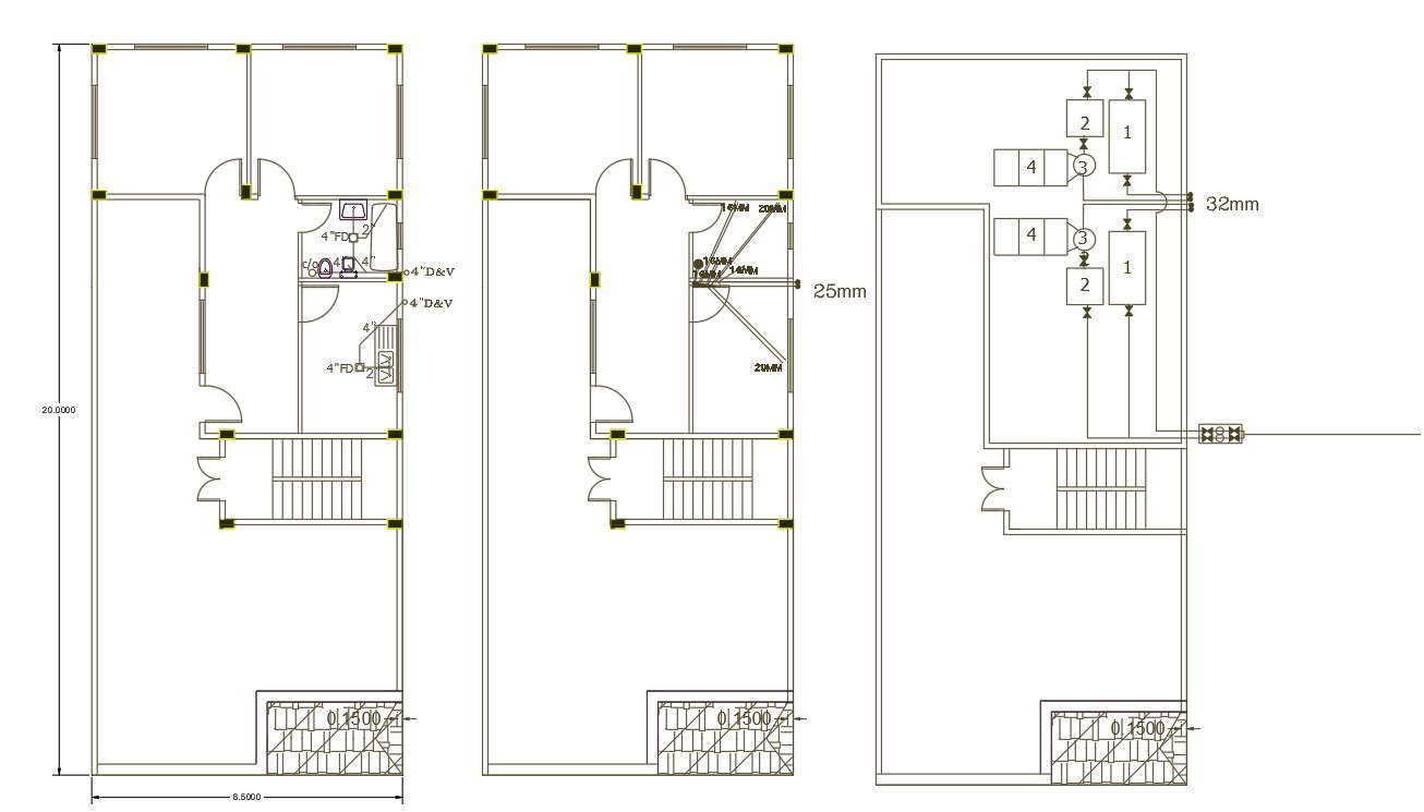 2-bhk-house-sanitary-ware-plan-drawing-cadbull