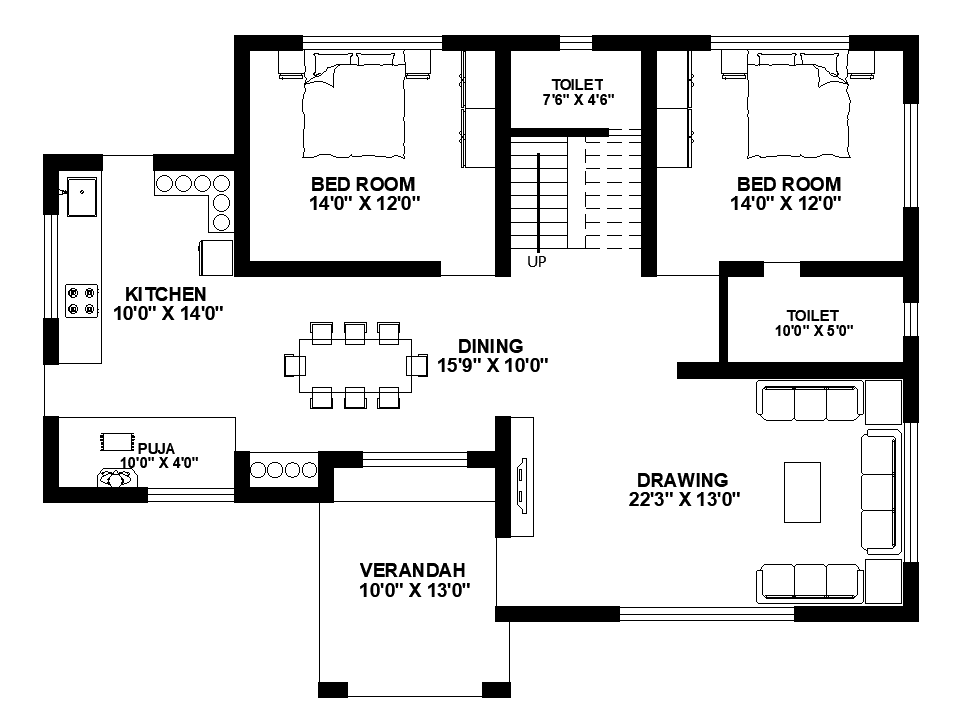 autocad floor plan