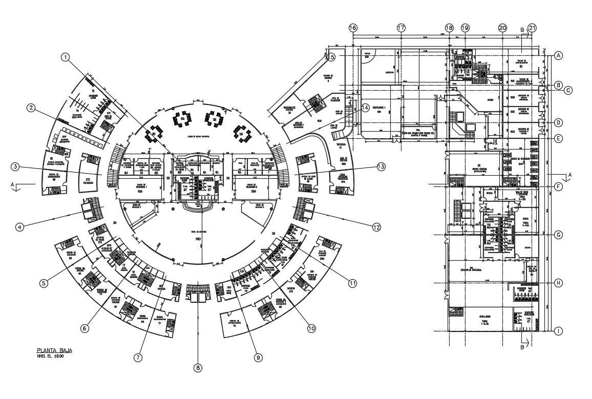 2D CAD File Hotel Room Club Design Plan With Working Drawing AutoCAD ...