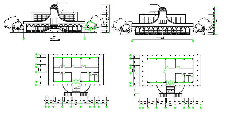 2D Cad Drawing Download Commercial Building Plans  With 