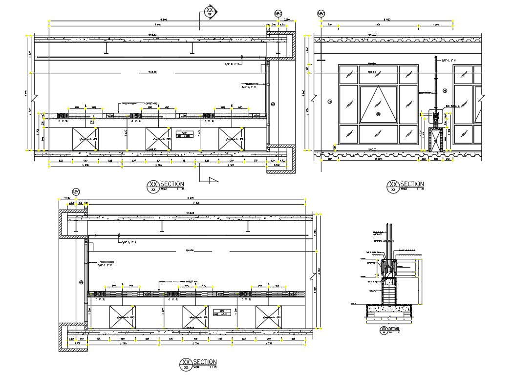 2d Autocad Dwg Drawing File Shows The Details Of Typical Outlet Gas Download The Autocad Dwg 3898