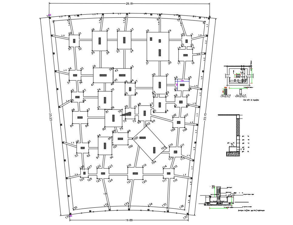 How to plot drawing in layout autocad image to u