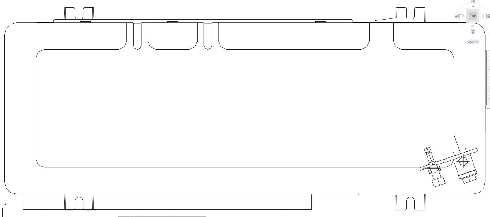 2D Block Of Air Conditioner In AutoCAD Drawing, Dwg File - Cadbull